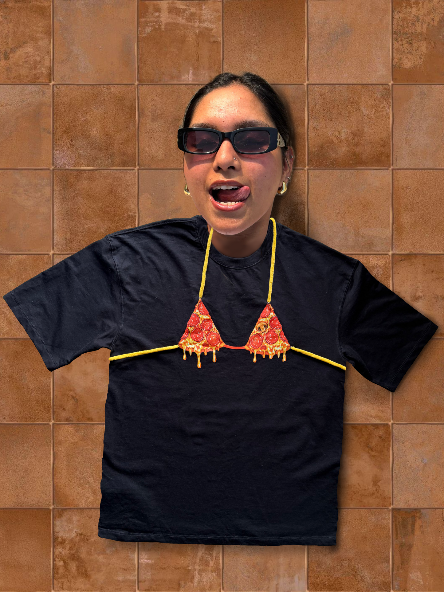 Pizza Bikini Tshirt