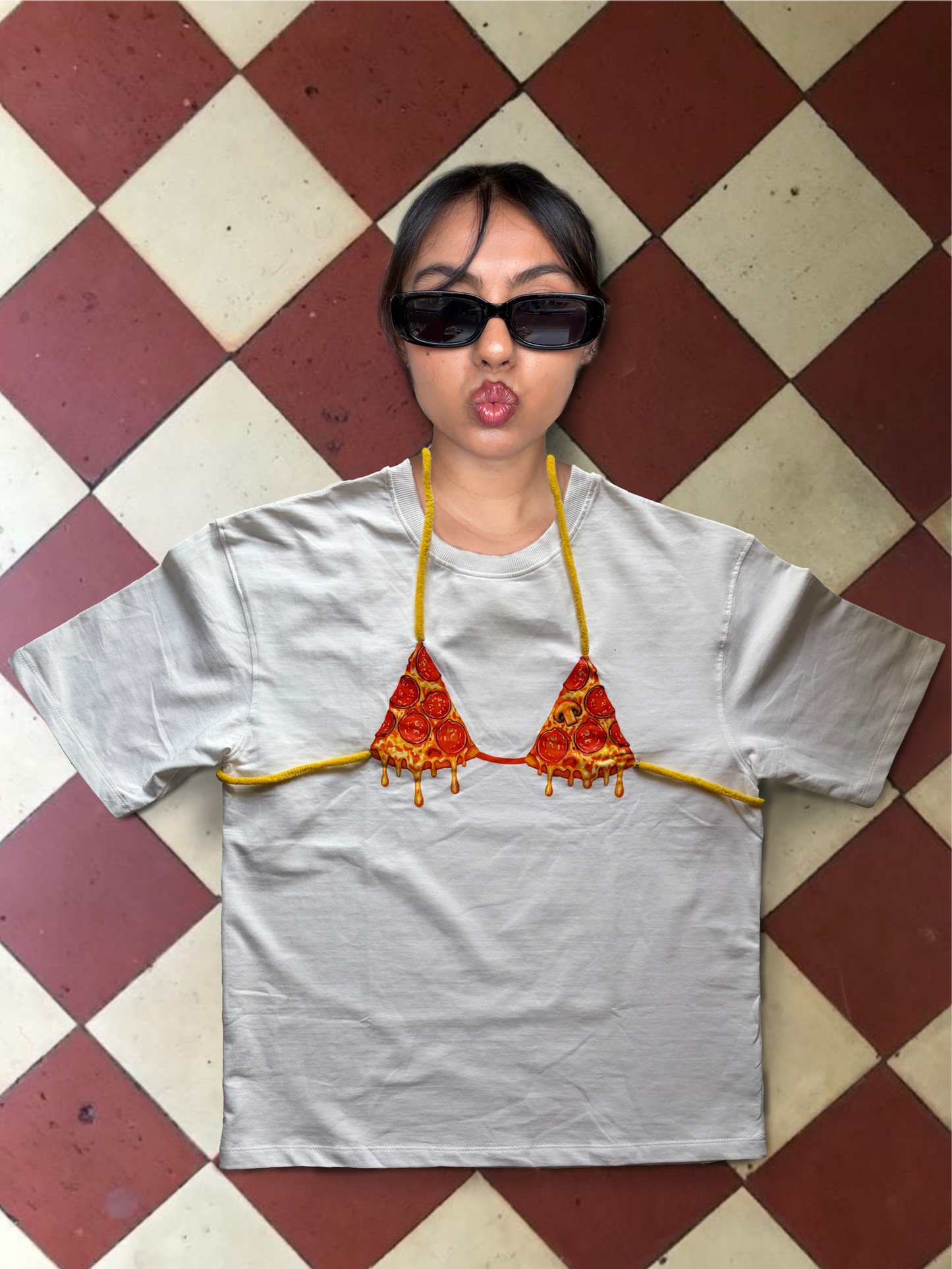Pizza Bikini Tshirt