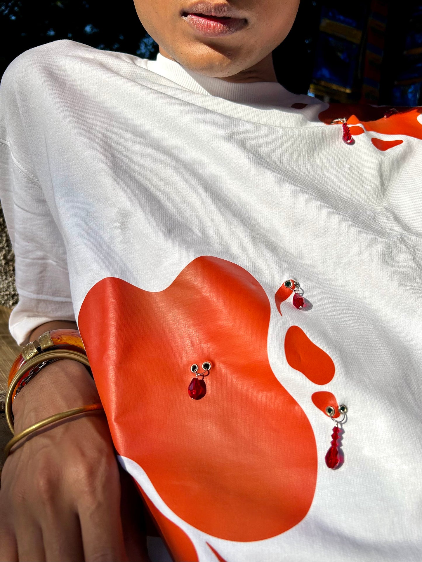 Vimla Tshirt (with earrings)